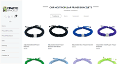 Desktop Screenshot of prayer-bracelet.com