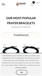Mobile Screenshot of prayer-bracelet.com